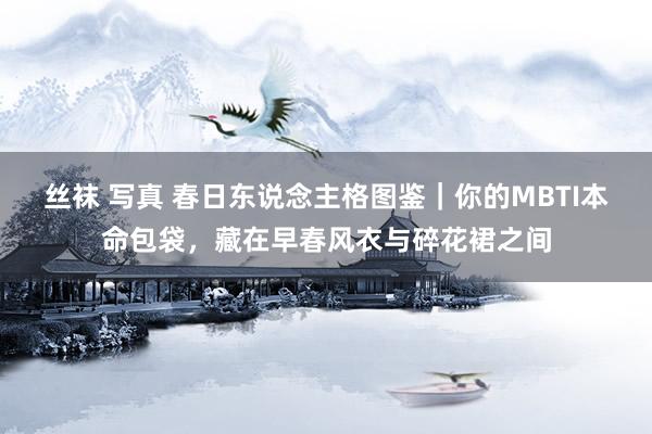 丝袜 写真 春日东说念主格图鉴｜你的MBTI本命包袋，藏在早春风衣与碎花裙之间
